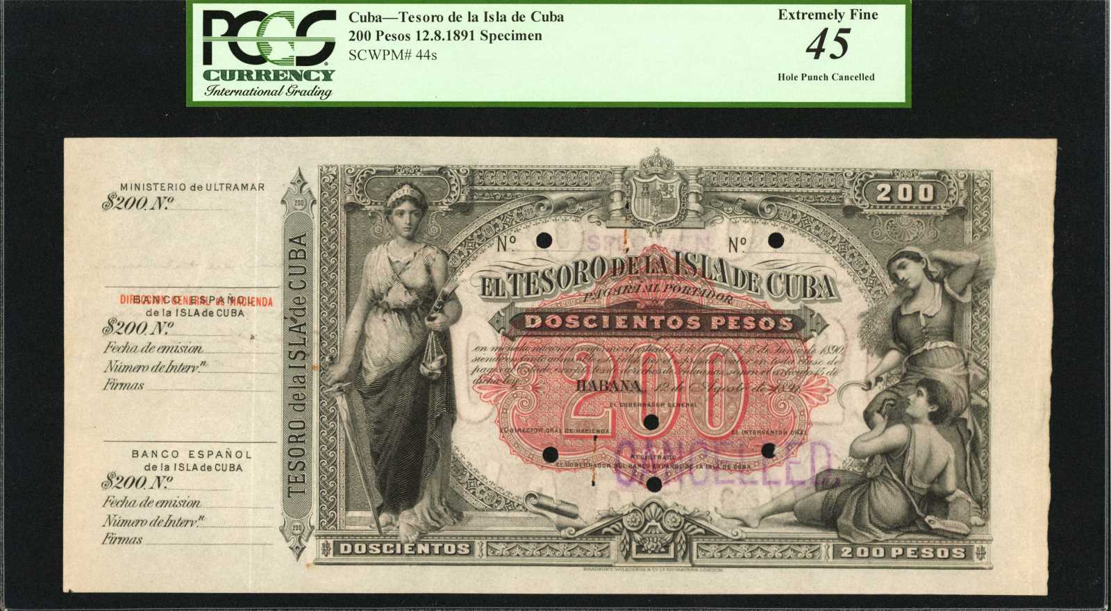 image for: Cuba  200 pesos(B206as1)