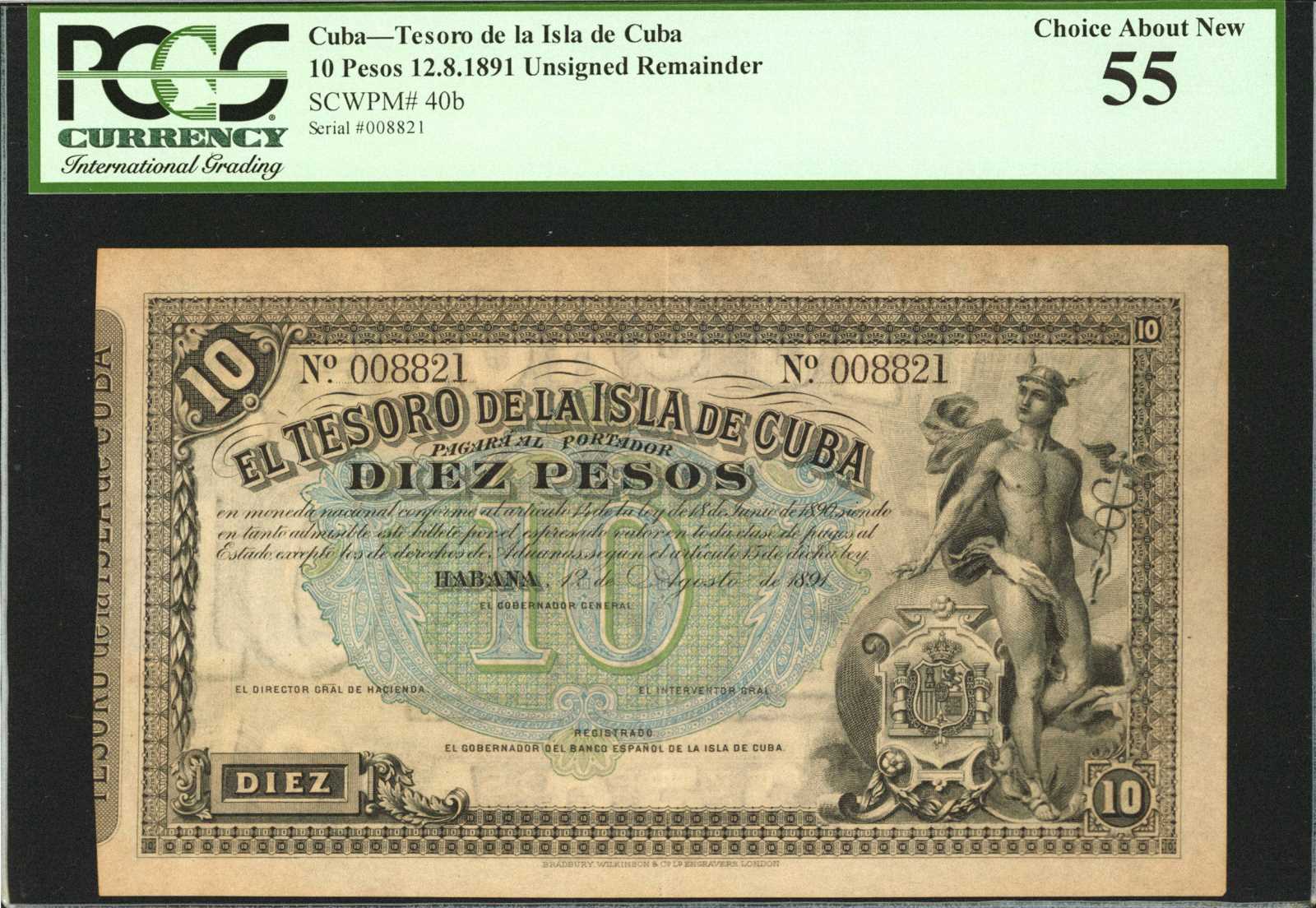 image for: Cuba  10 pesos(B202as)