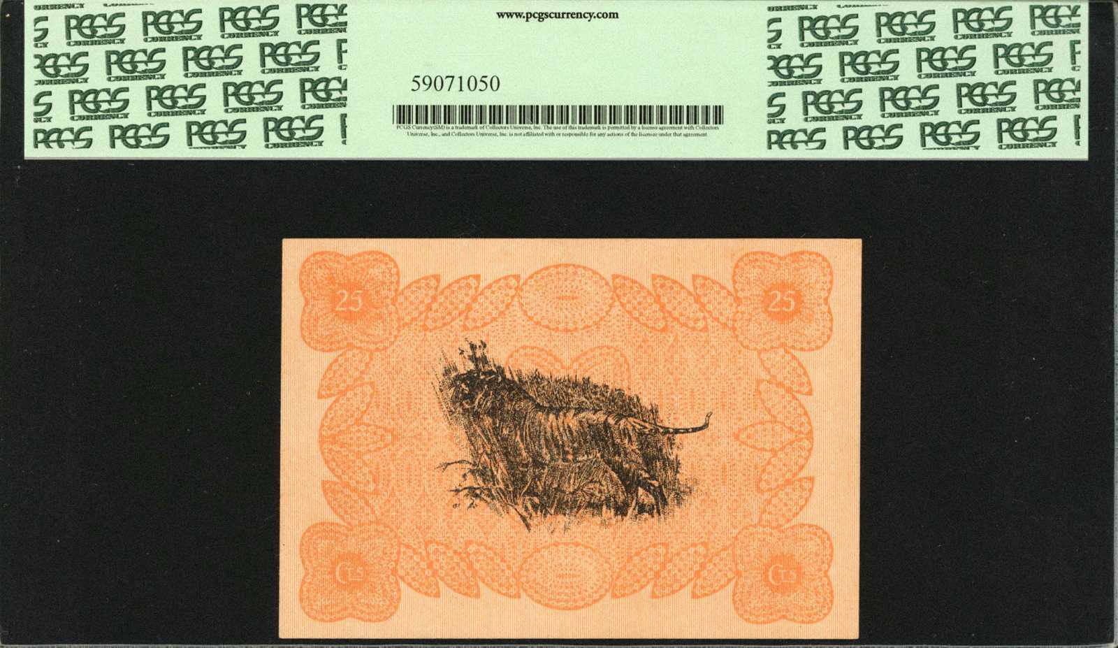 image for: Straits Settlements  25 cents(B116as)