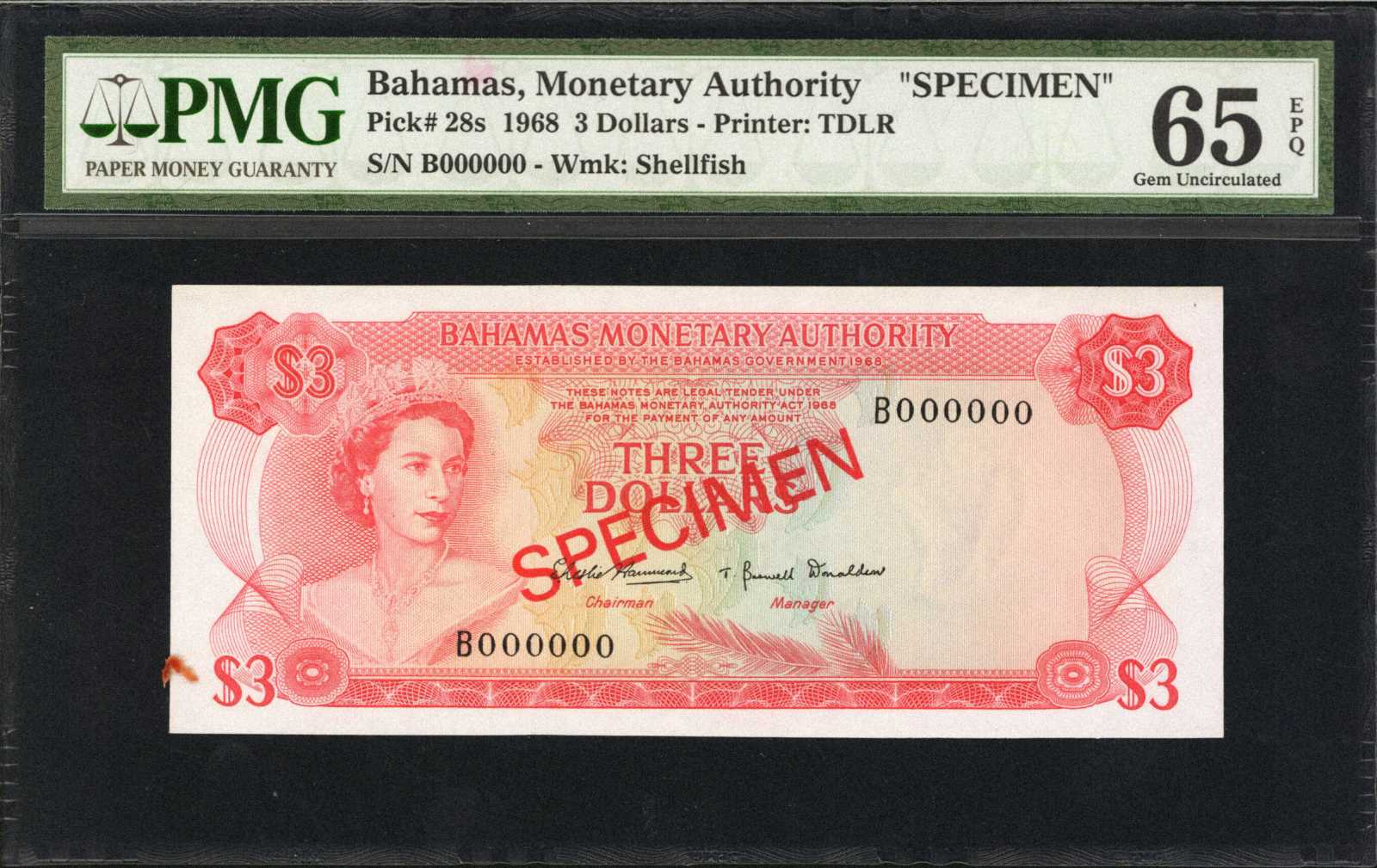 image for: Bahamas  50 dollars (B207as2)