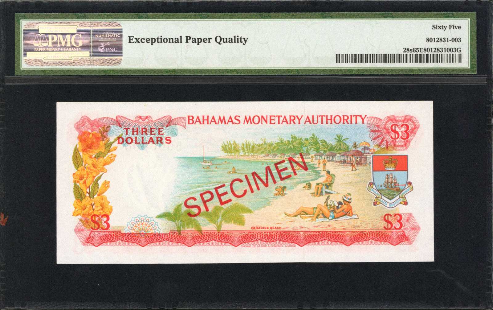 image for: Bahamas  100 dollars (B208az)
