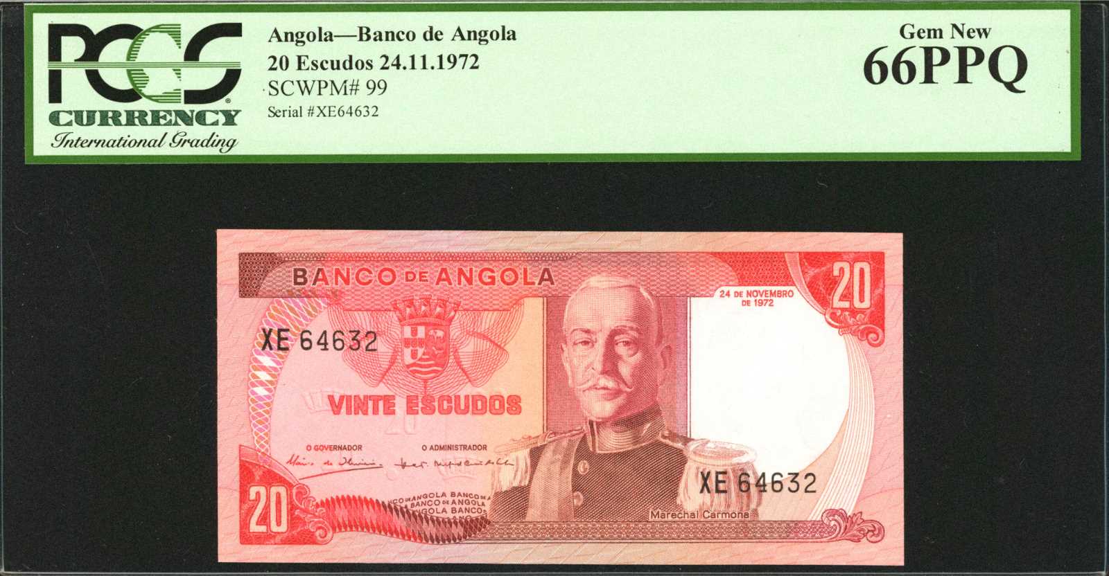 image for: Angola  20 escudos(B423as2)