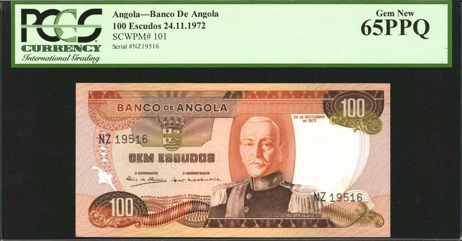 image for: Angola  20 escudos(B423as2)