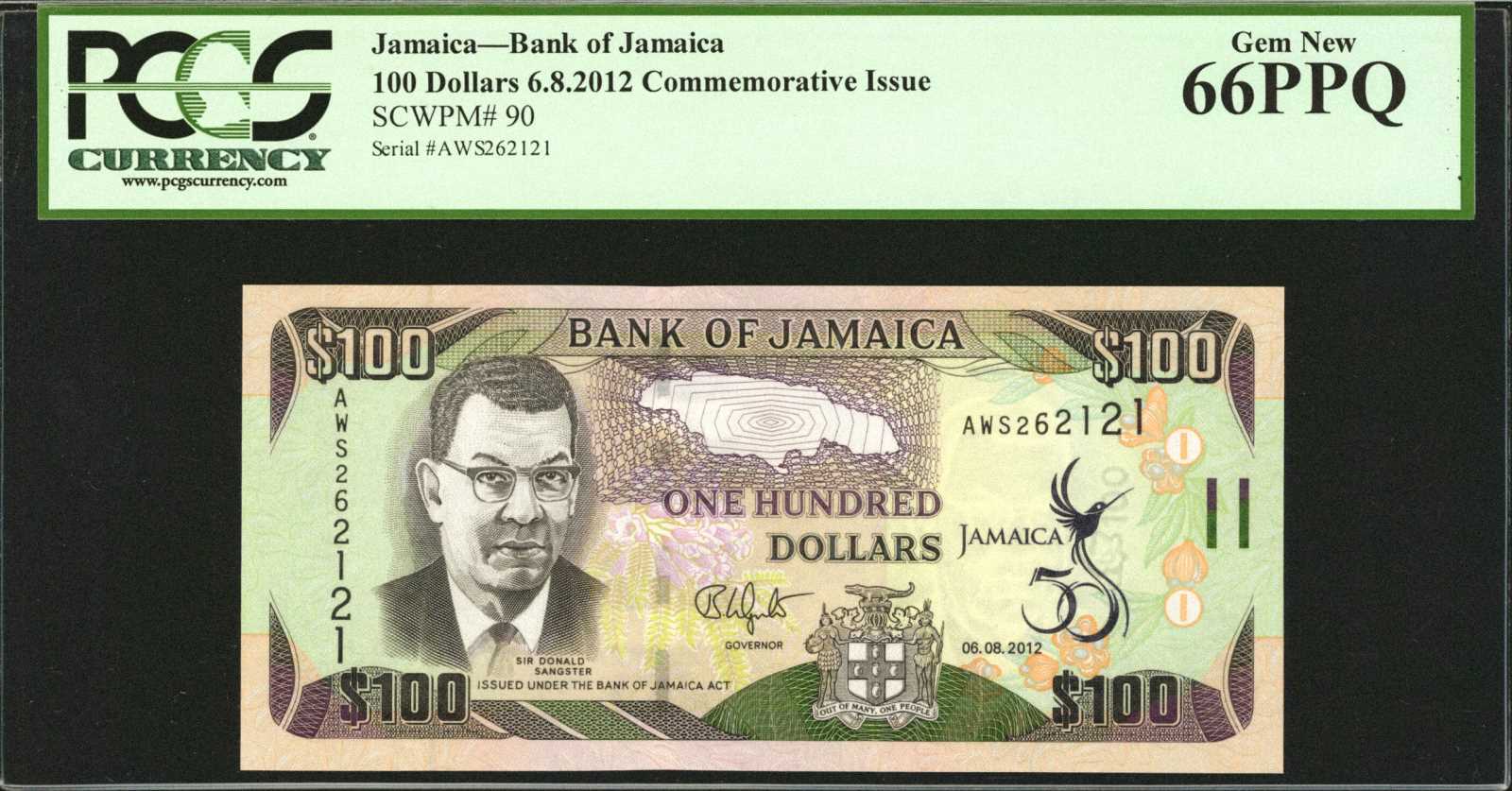 image for: East Caribbean States  5 dollars (B231a)