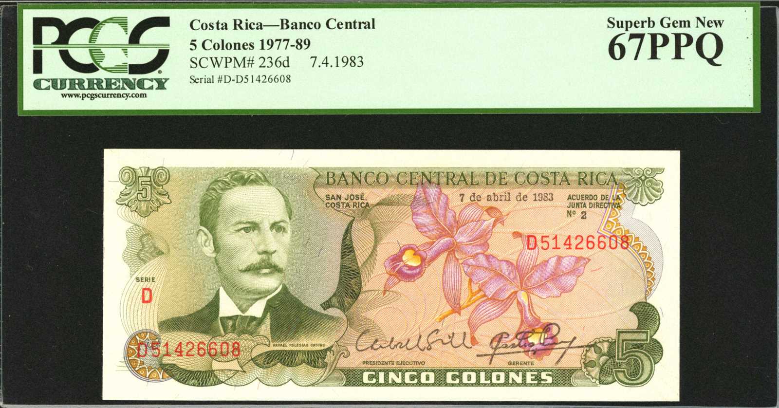 image for: Costa Rica  50 colones(B535c)
