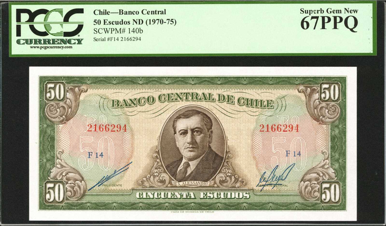 image for: Chile  2,000 pesos (B297as)