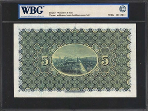 image for: Scotland 5 pounds(B934a)