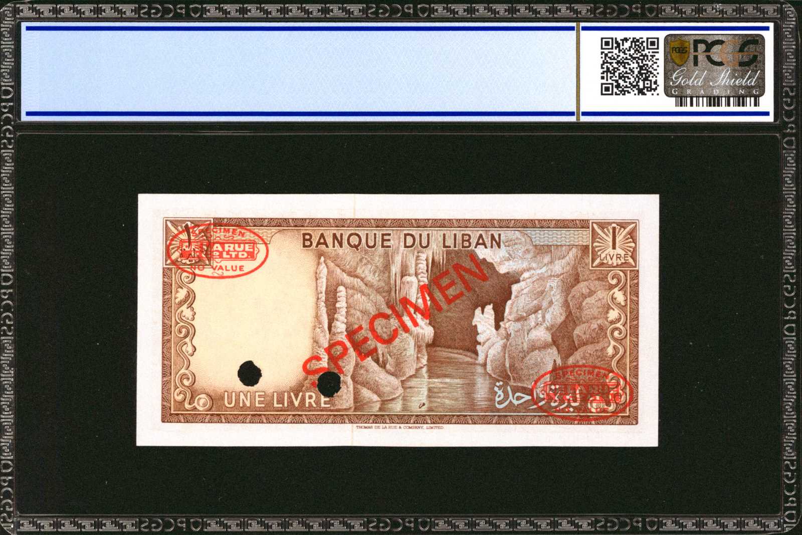 image for: Lebanon  1 livre (B501cs)