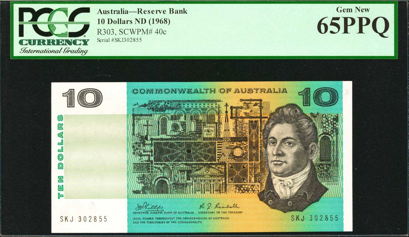 image for: Australia  10 dollars (B208ds)