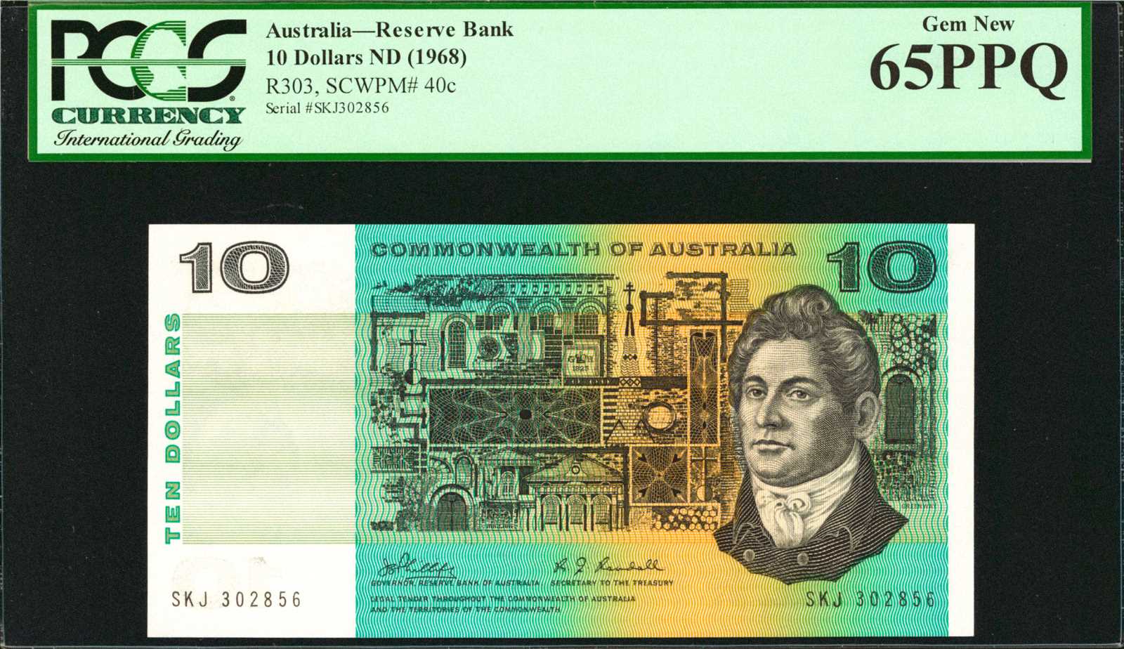 image for: Australia  10 dollars (B208d)