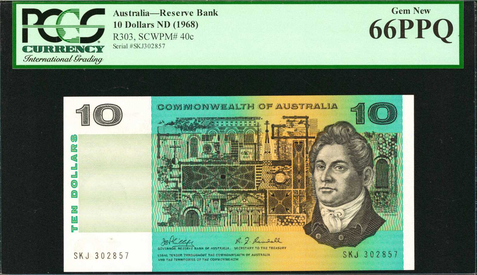image for: Australia  10 dollars (B208d)