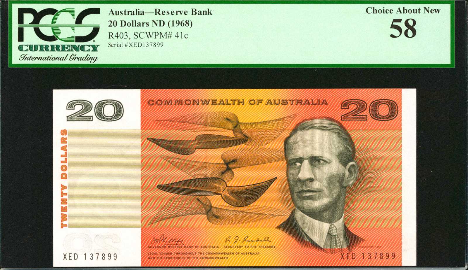 image for: Australia  20 dollars (B209c)