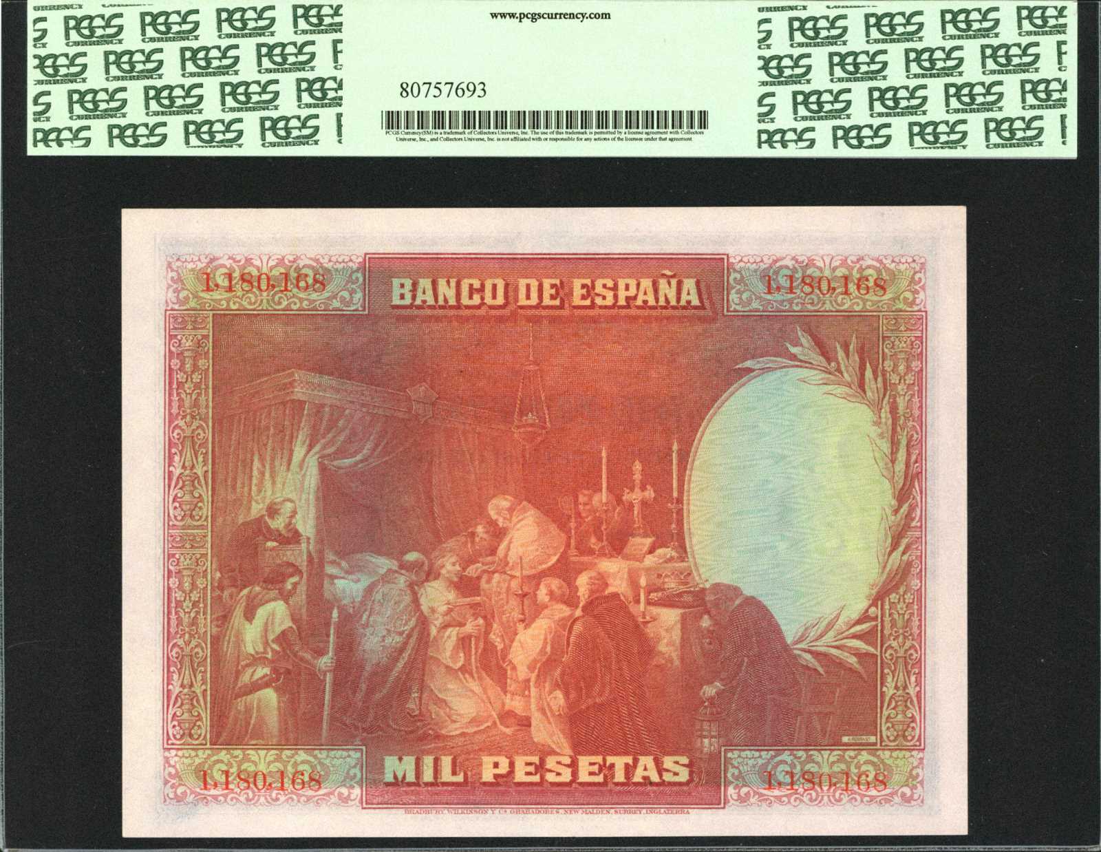 image for: Spain  1,000 pesetas(B522a)