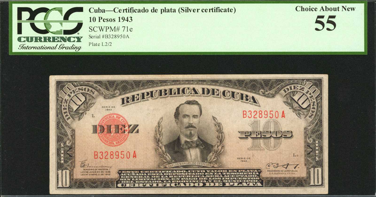 image for: Cuba  10 pesos(B403a)