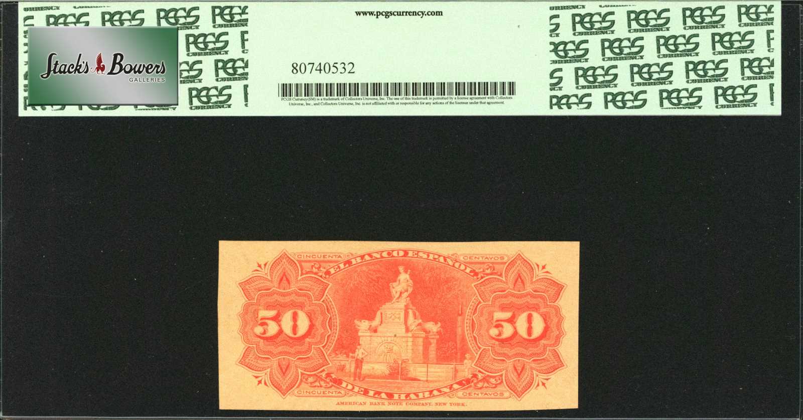 image for: Cuba  50 pesos fuertes(B116b)