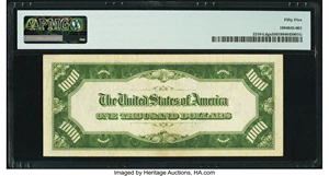 image for: Fr. 2210-L $1,000 1928 Federal Reserve Note. PMG About Uncirculated 55....