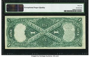 image for: Fr. 28 $1 1880 Legal Tender PMG Gem Uncirculated 66 EPQ....