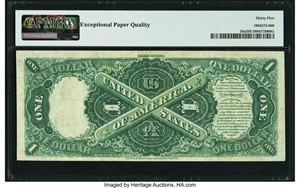 image for: Fr. 28a $1 1880 Legal Tender PMG Choice Very Fine 35 EPQ....