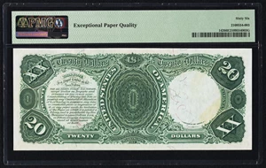 image for: Fr. 142 $20 1880 Legal Tender PMG Gem Uncirculated 66 EPQ....