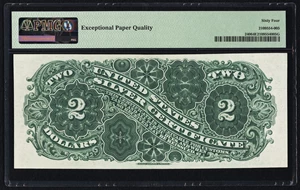 image for: Fr. 240 $2 1886 Silver Certificate PMG Choice Uncirculated 64 EPQ....