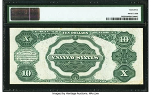 image for: Fr. 302 $10 1908 Silver Certificate PMG Choice Very Fine 35....