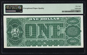 image for: Fr. 347 $1 1890 Treasury Note PMG Choice About Unc 58 EPQ....