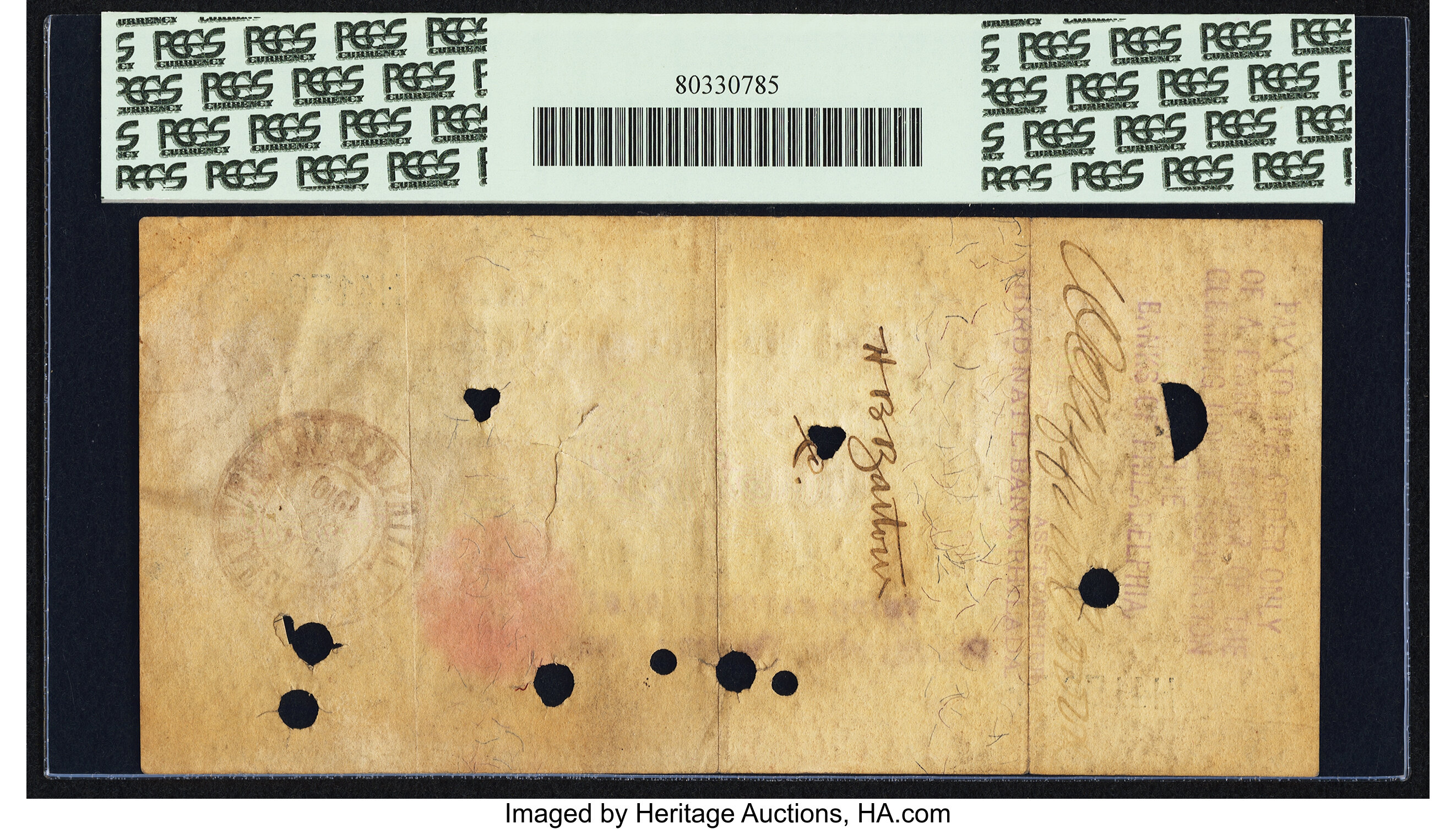 image for: Fr. 1225c $10,000 1900 Gold Certificate PCGS Very Fine 25, POCs....