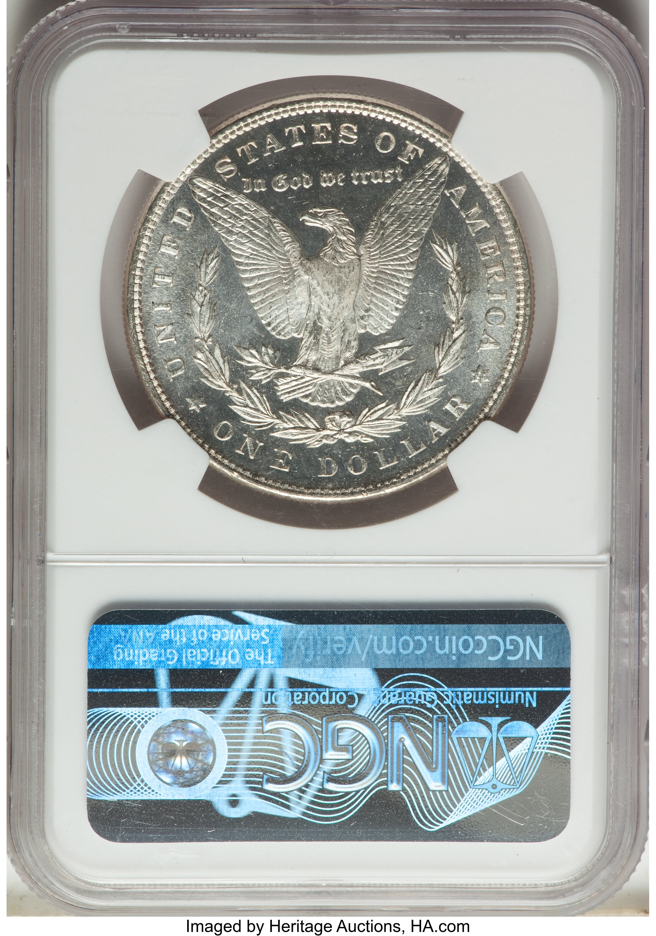 1885 $1  MS DMPL MS67 DMPL CAC thumbnail 8