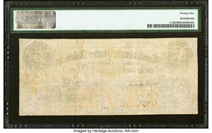 image for: T32 $5 1861 PF-1 Cr. 246 PMG Very Fine 25....