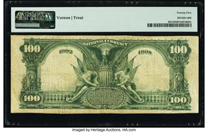 image for: Howard, KS - $100 1902 Date Back Fr. 691 The Howard National Bank Ch. # 3794 PMG Very Fine 25....