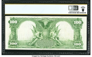 image for: Minneapolis, KS - $100 1902 Plain Back Fr. 700 The Minneapolis National Bank Ch. # 3731 PCGS Banknote Very Fine 30....