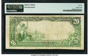 image for: Rosedale, MS - $20 1902 Plain Back Fr. 660 The Rosedale National Bank Ch. # 12073 PMG Very Fine 20....