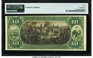 image for: Youngstown, OH - $10 1875 Fr. 419 The Mahoning National Bank Ch. # 2350 PMG Very Fine 30....