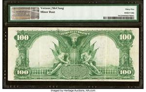 image for: Seattle, WA - $100 1902 Plain Back Fr. 701 The Seattle National Bank Ch. # 4229 PMG Choice Very Fine 35....