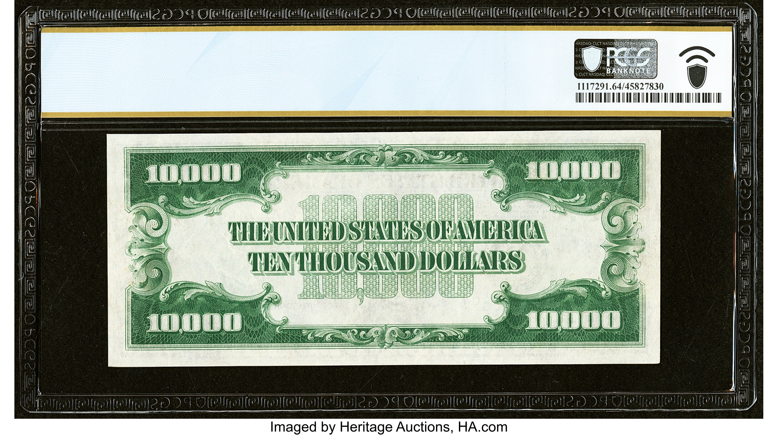 image for: Fr. 2231-B $10,000 1934 Federal Reserve Note. PCGS Banknote Choice Unc 64....