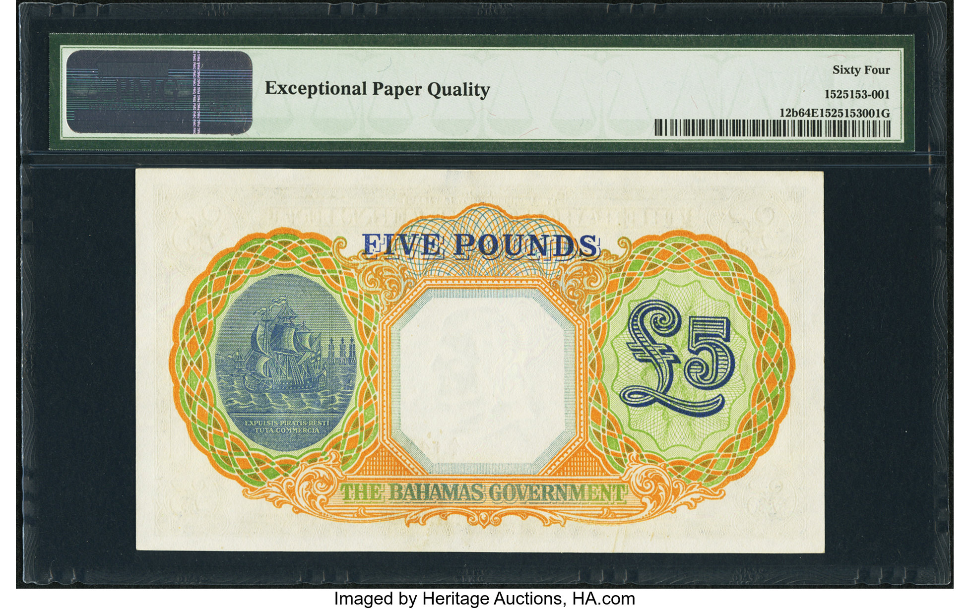 image for: Bahamas  5 pounds(B111cs)