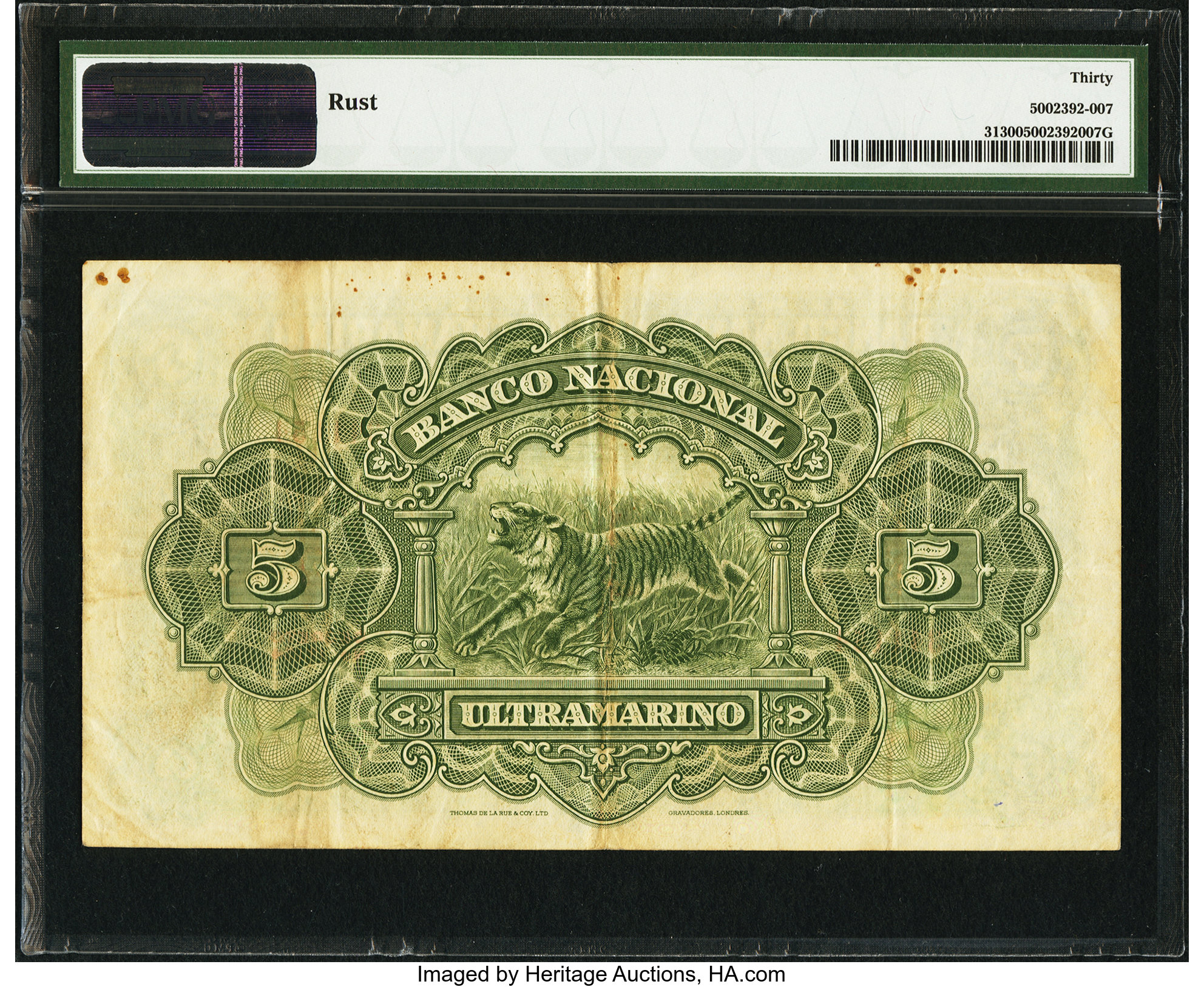 image for: Portuguese India  5 rupias(B319es2)