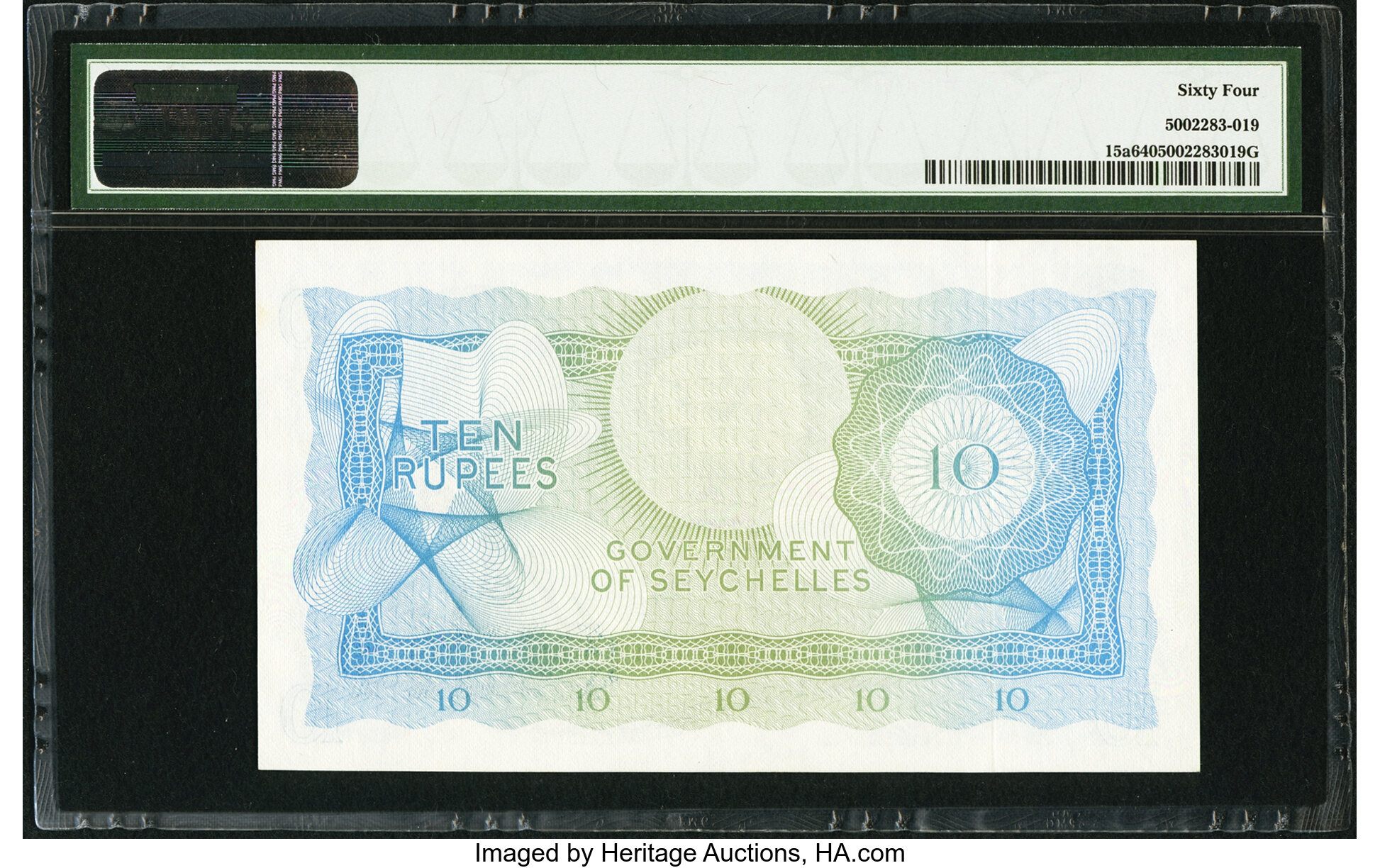 image for: Seychelles  10 rupees (B122p)