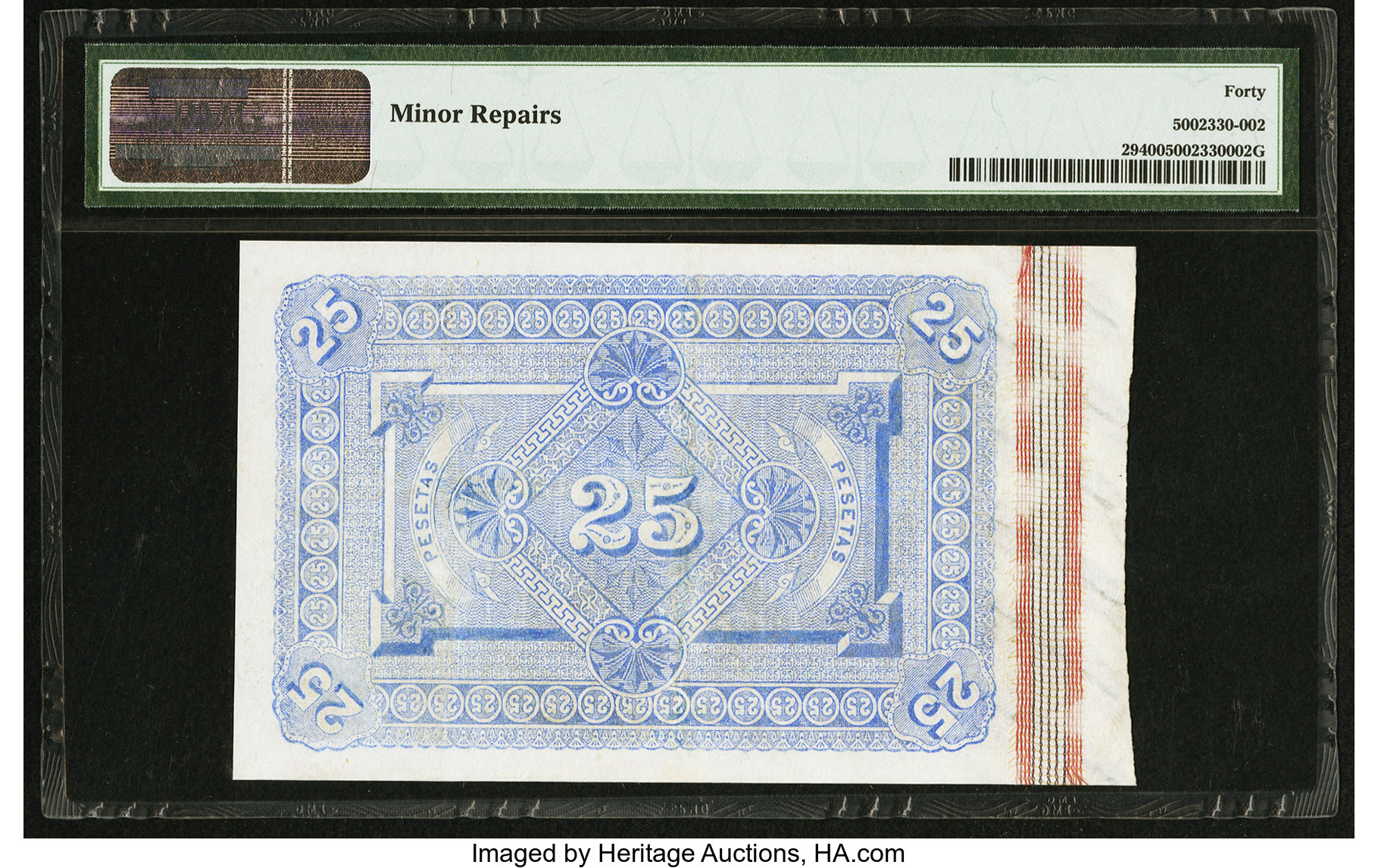 image for: Spain  25 pesetas (B470a)