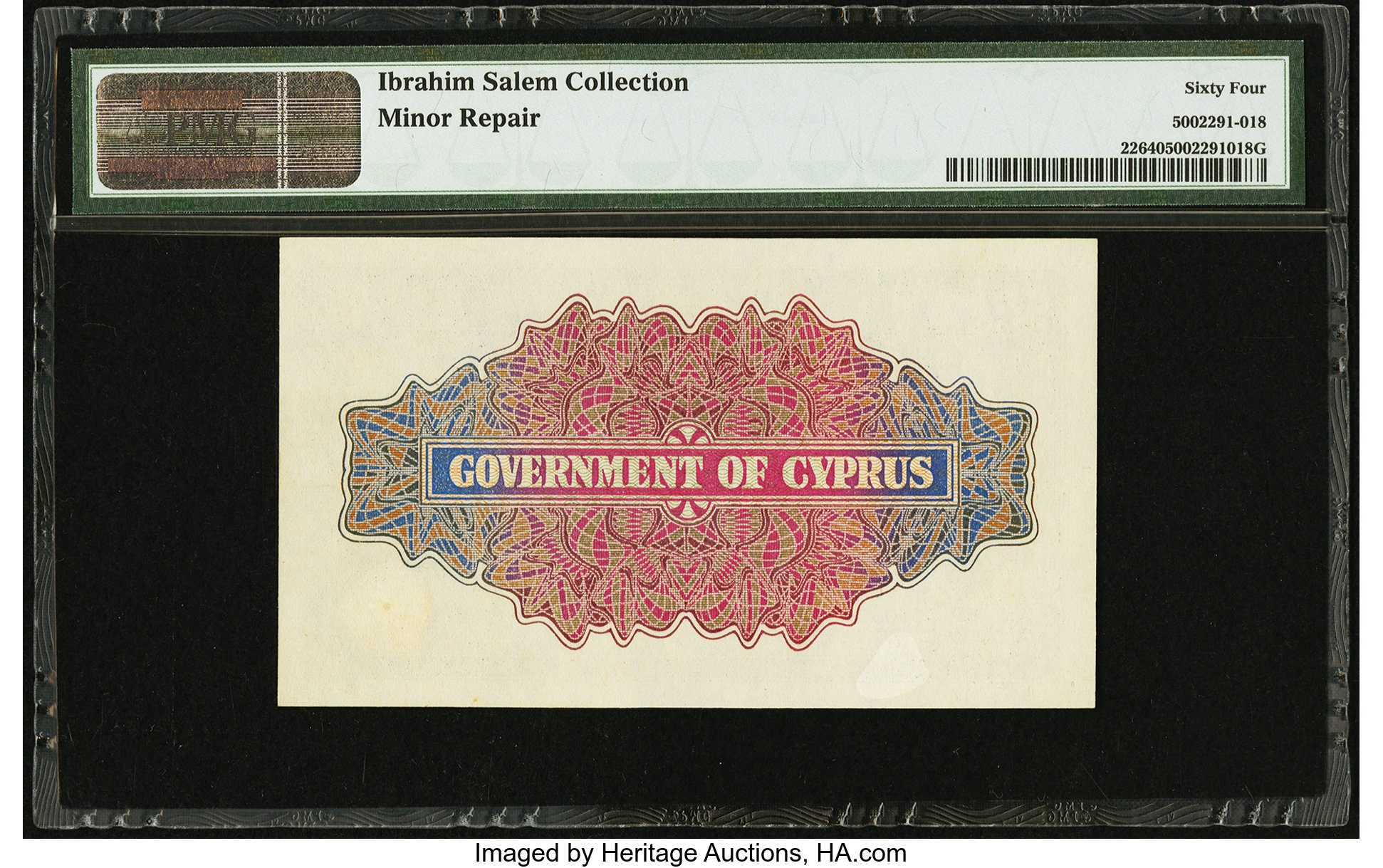 image for: Cyprus  5 shillings (B122ls2)