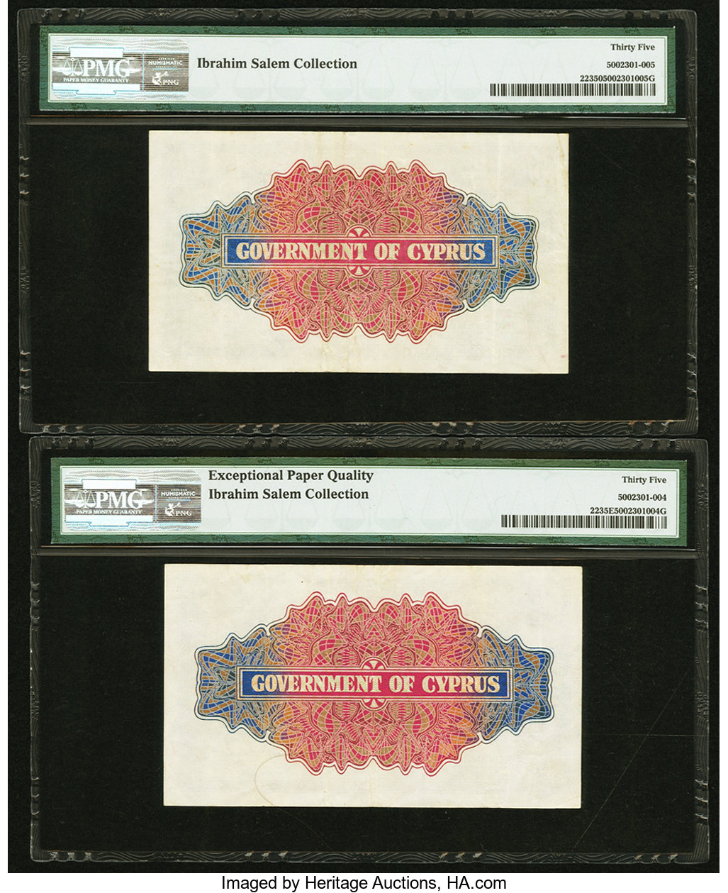 image for: Cyprus  5 shillings (B122hs)