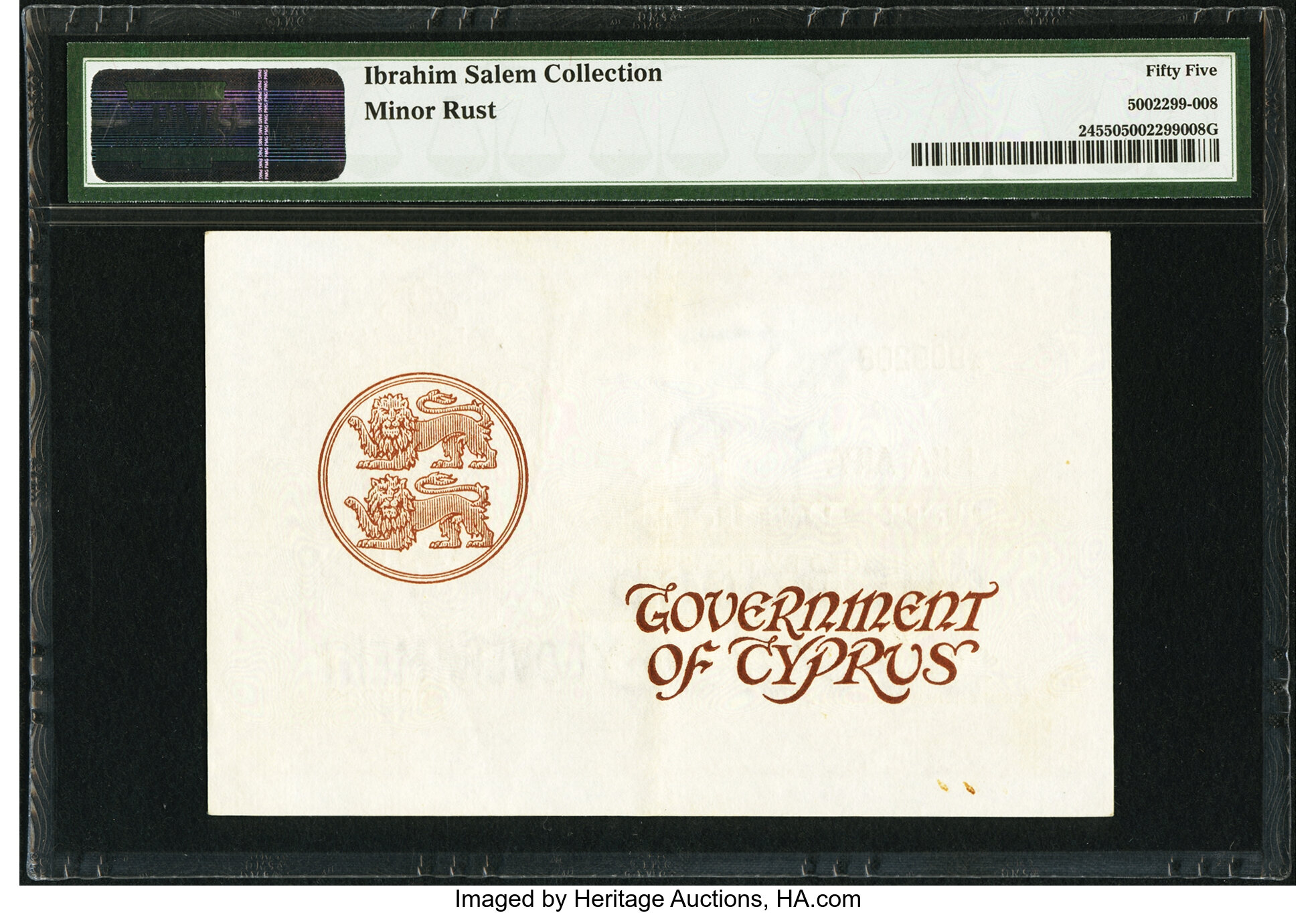 image for: Cyprus  1 pound (B124gs2)