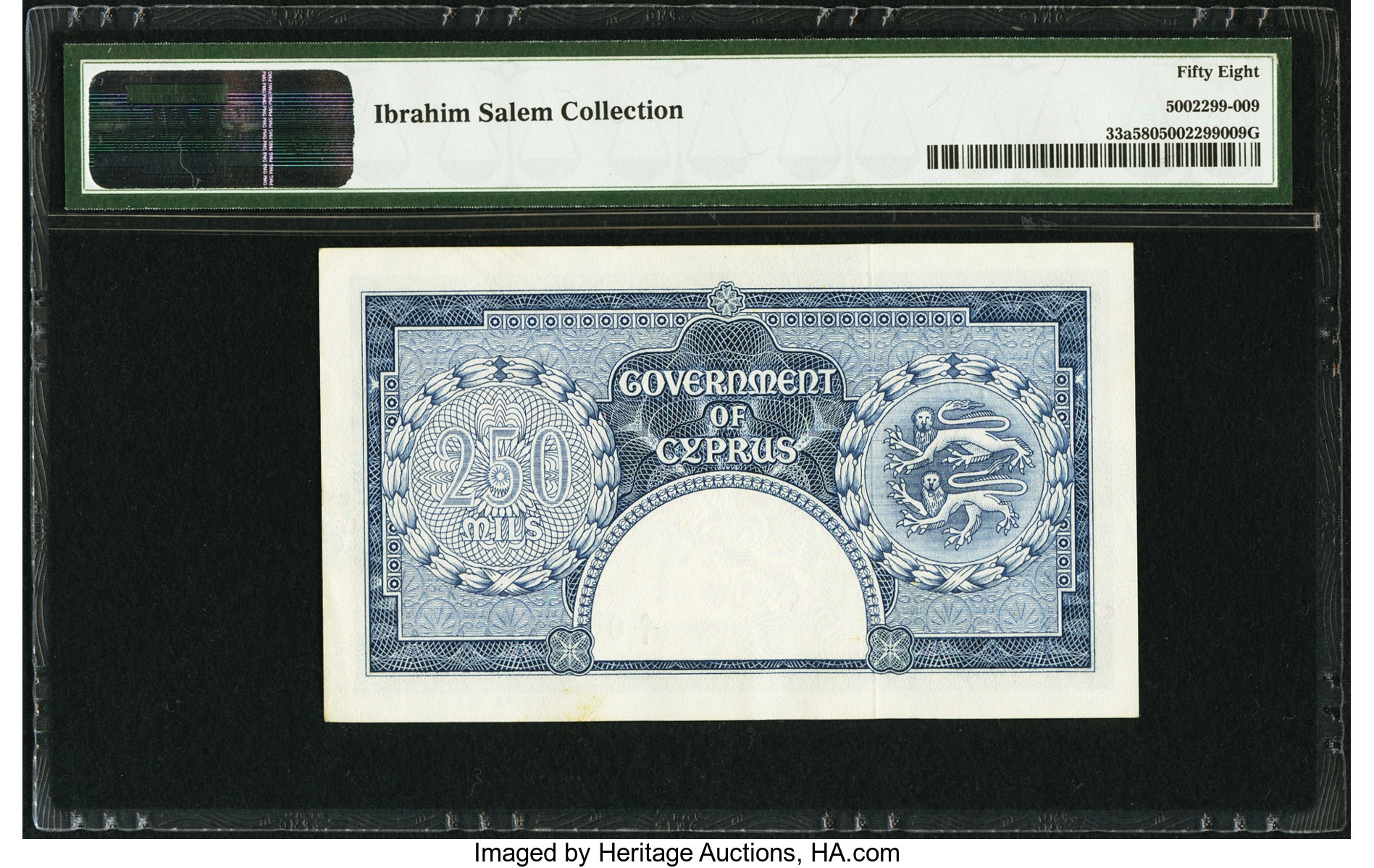 image for: Cyprus  250 mils (B133as1)