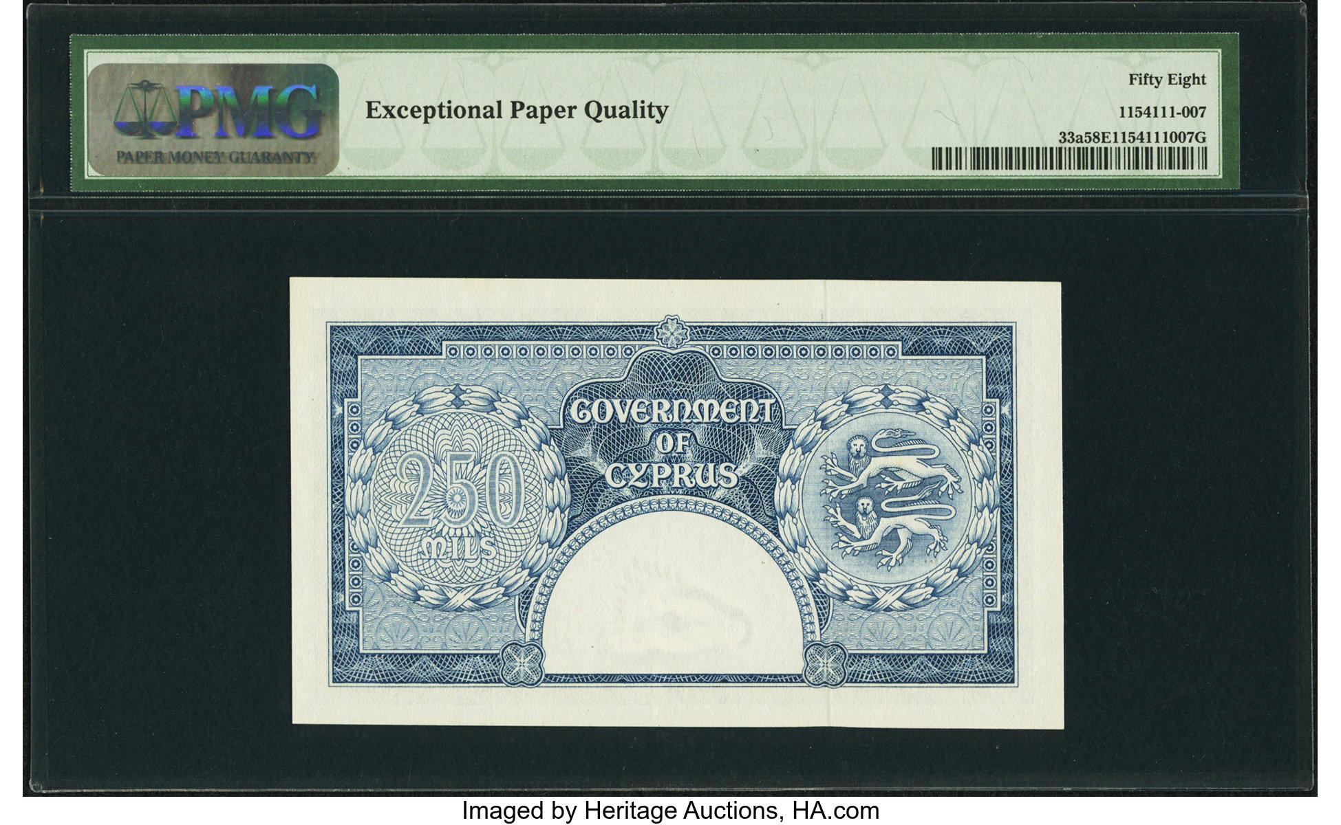 image for: Cyprus  250 mils (B133ds)