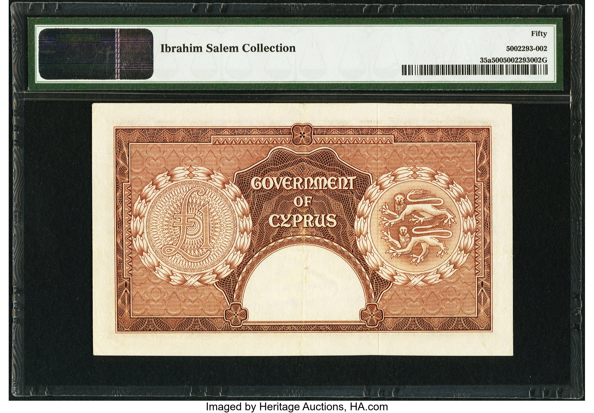 image for: Cyprus  1 pound (B135b)