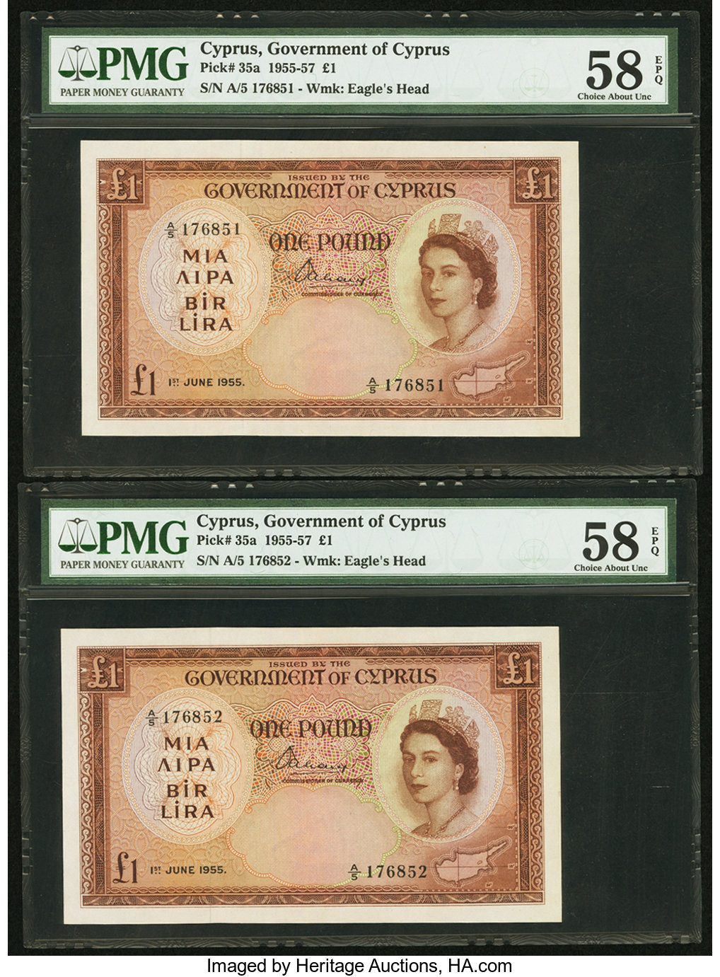 image for: Cyprus  1 pound (B135as3)