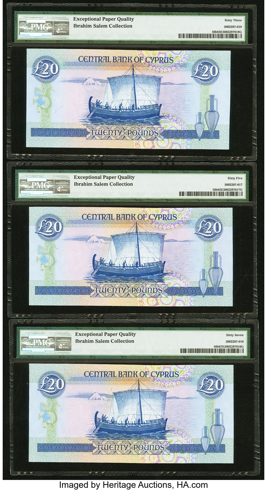 image for: Cyprus  20 pounds (B316bs)