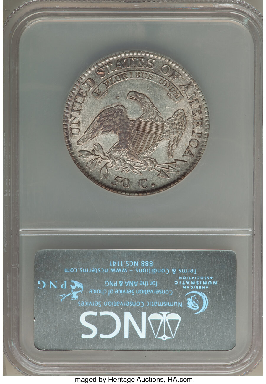 image for: 1811 50C Small 8, O-106, R.2, -- Improperly Cleaned -- NCS. XF Details.  ...