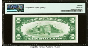 image for: Fr. 1860-B $10 1929 Federal Reserve Bank Note. PMG Gem Uncirculated 65 EPQ....