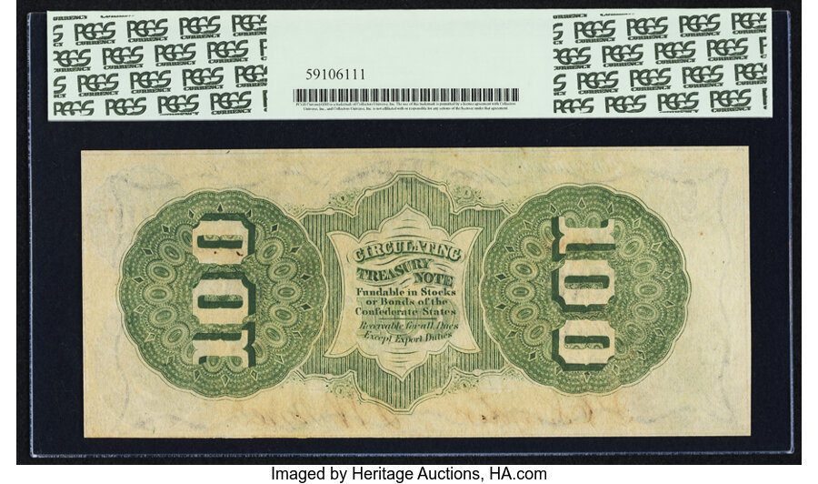 image for: T49 $100 1862 PF-2 Cr. 348 PCGS Choice New 63PPQ....